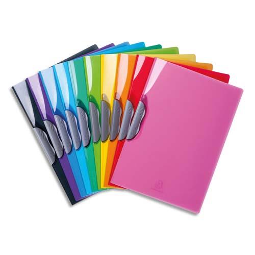 Chemises Clip Design Iderama Exacompta - polypopylne - coloris assortis