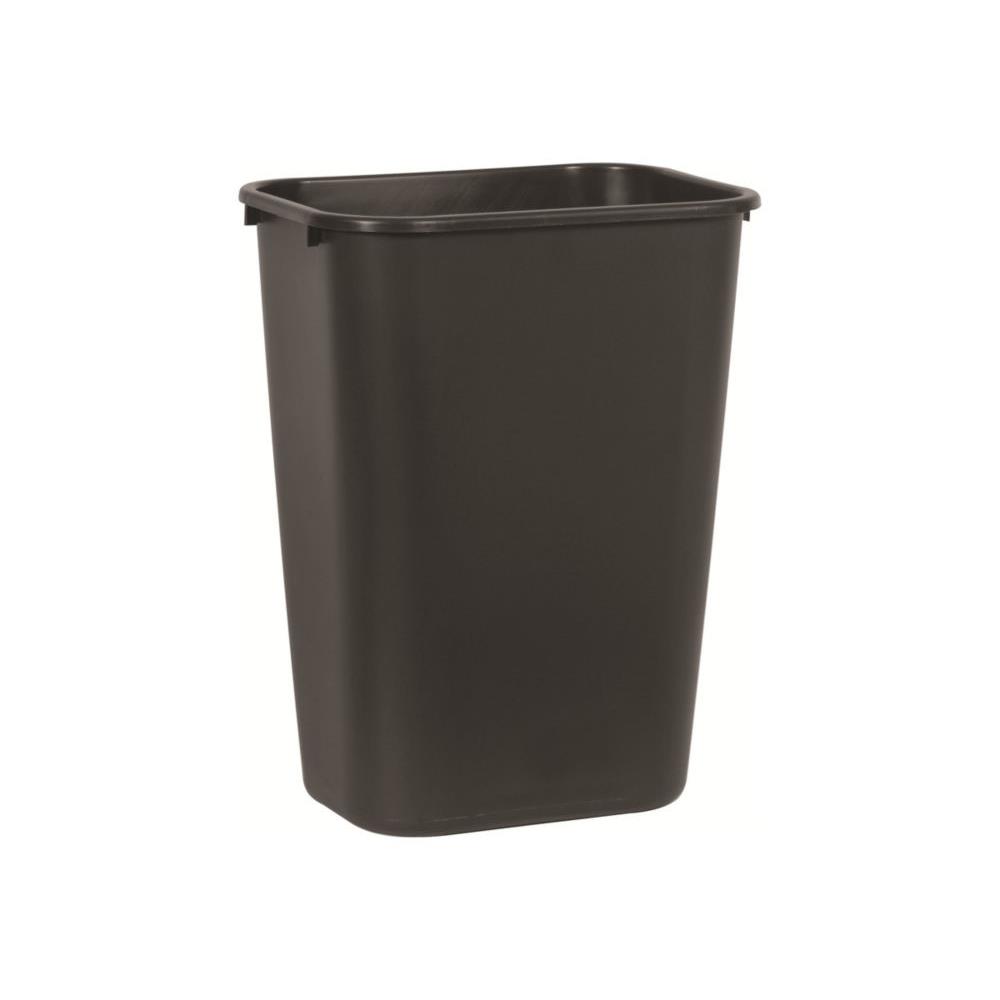 Corbeille rectangulaire Rubbermaid - noire