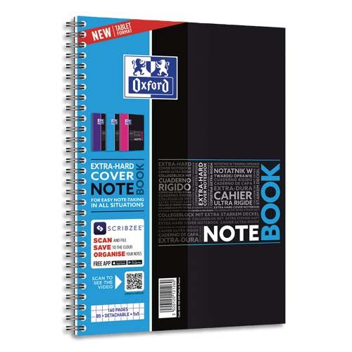 Cahier Oxford Notebook - B5 - 160 pages - 5x5 - carte remborde rigide