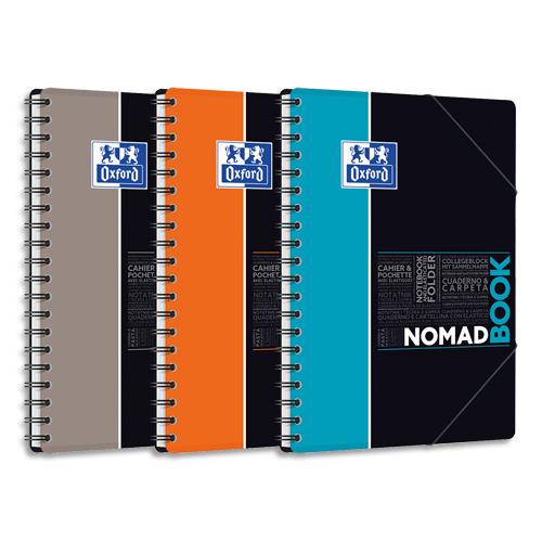 Cahier Oxford Nomadbook - B5 - 160 pages - seys - couverture polypropylne