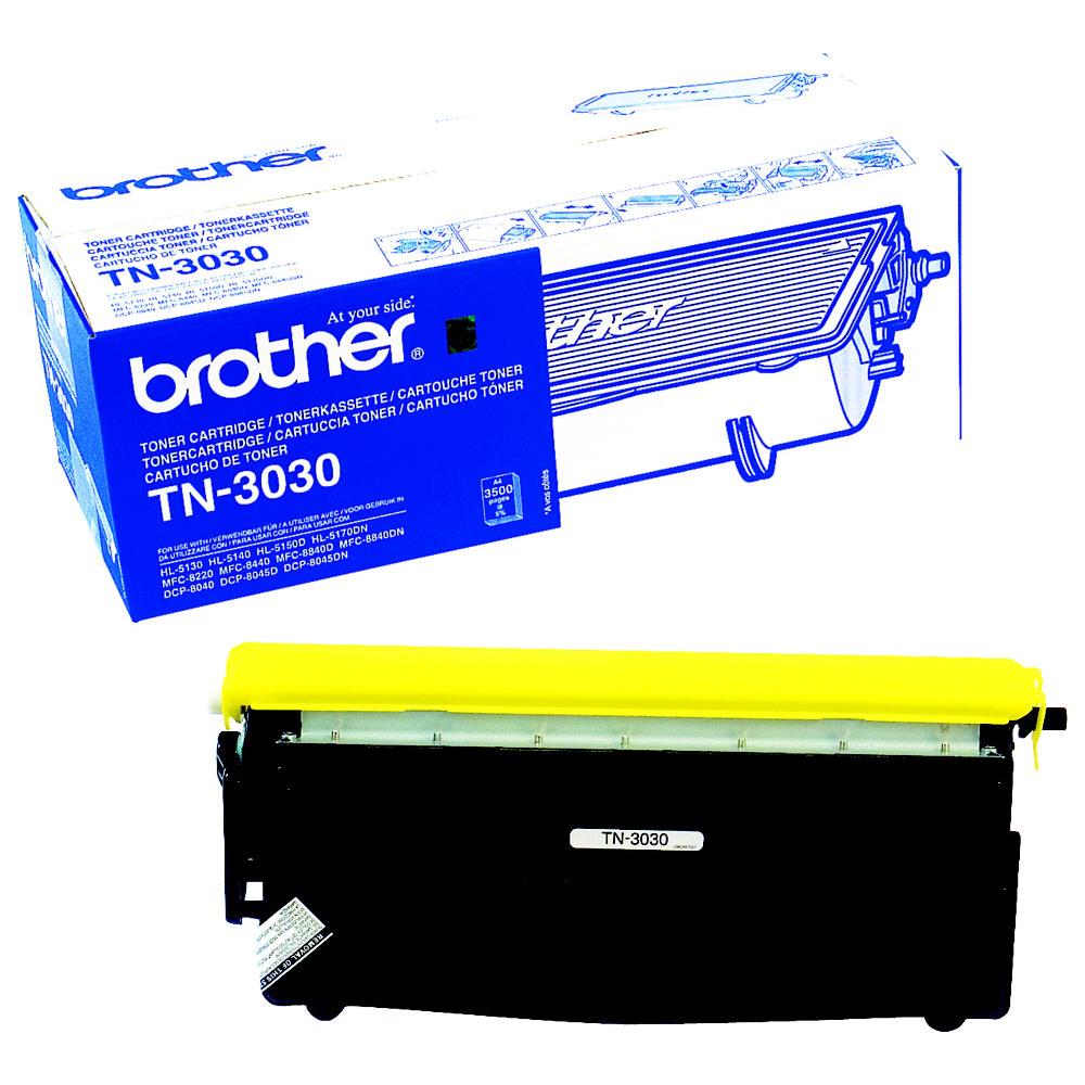 Cartouches de toner - Brother tn-3030 - cartouche de toner originale  haut rendement - noir