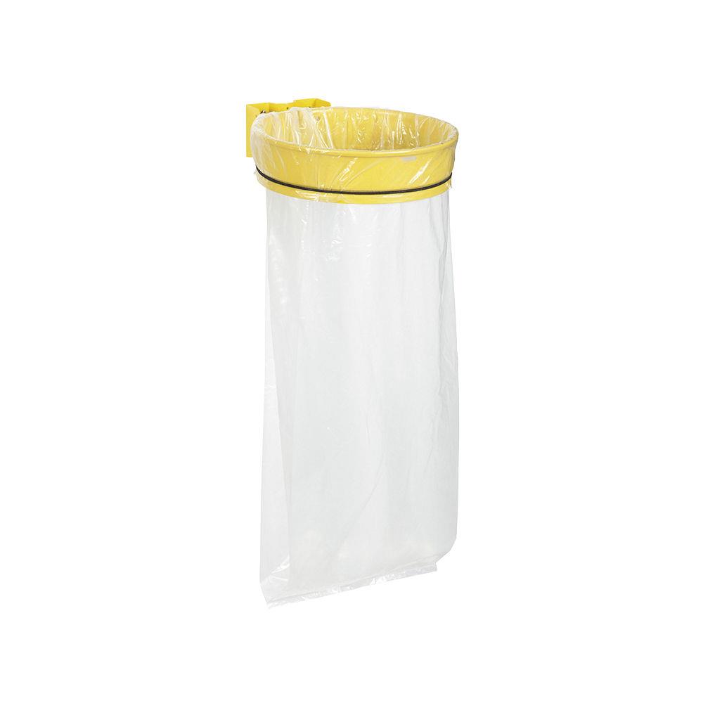 Support-sac mural sans couvercle Rossignol - 110 L - Jaune