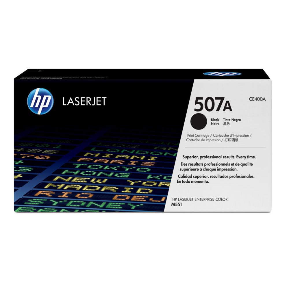 Cartouches de toner - Hp 507a toner laserjet noir authentique