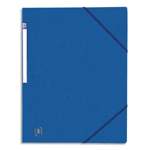 Chemise simple  lastique Topfile - carte lustre 5/10e - bleu