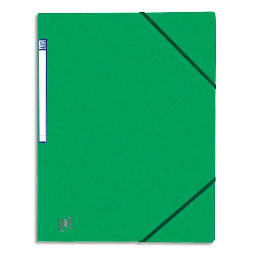 Chemise simple  lastique Topfile - carte lustre 5/10e - vert