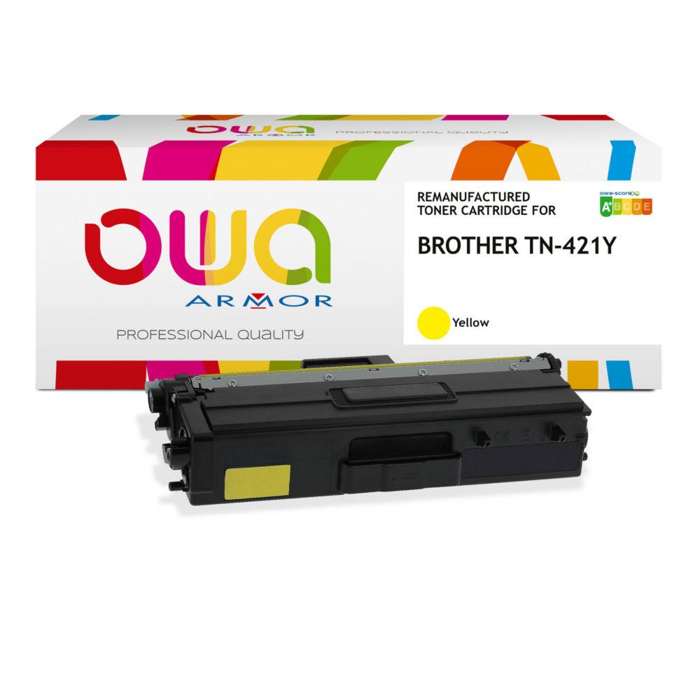 Cartouches de toner - Armor k18060ow cartouche de toner 1 pice(s) compatible jaune