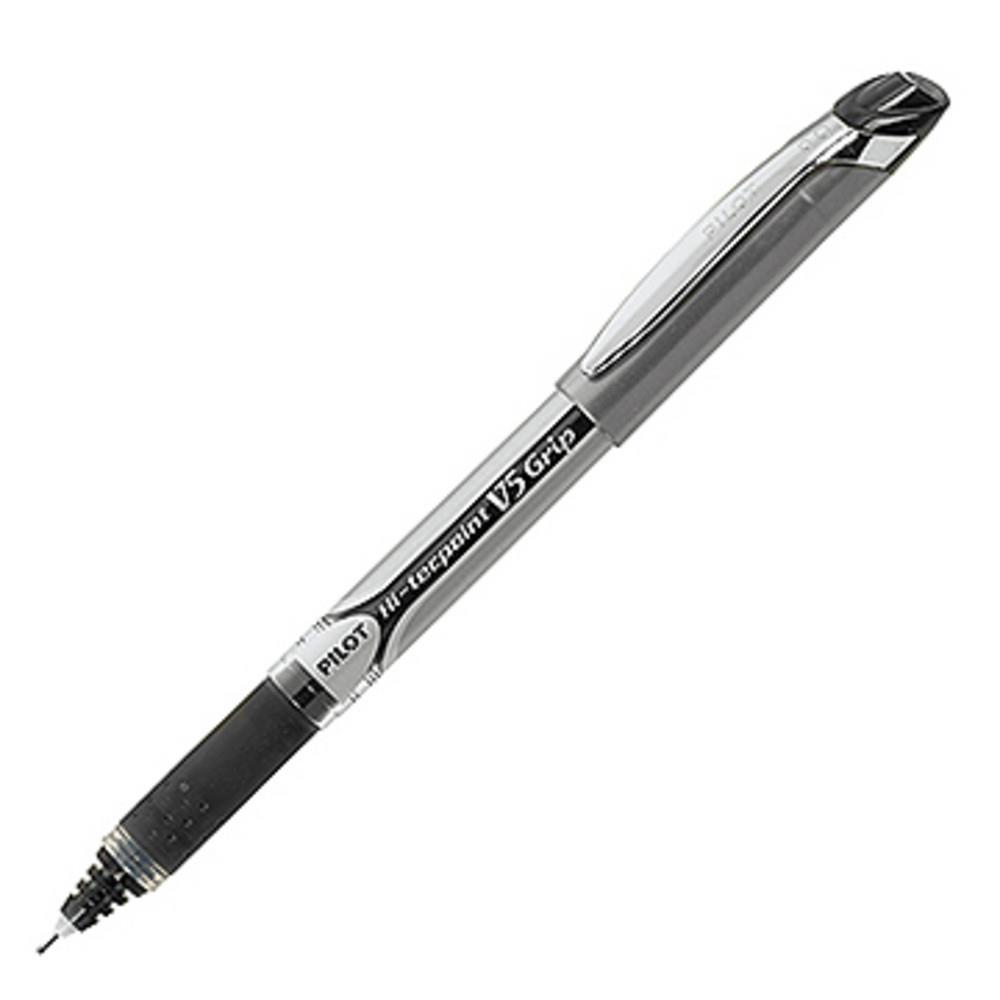 Styloroller  tubulaire Pilot V5 grip - criture 0.3 mm - noir