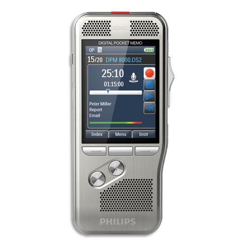 Philips dpm8100 carte flash argent