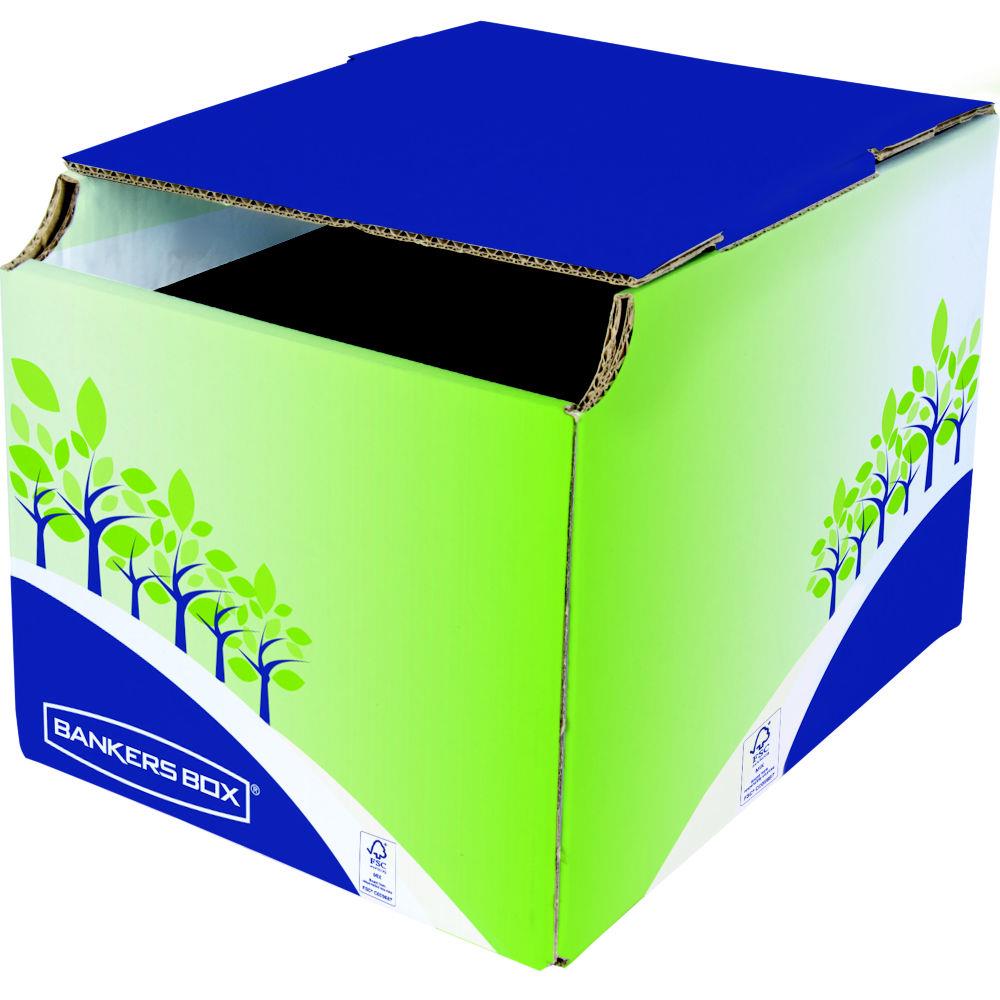 Corbeille de tri slectif Bankers Box pour le recyclage des papiers - 16L