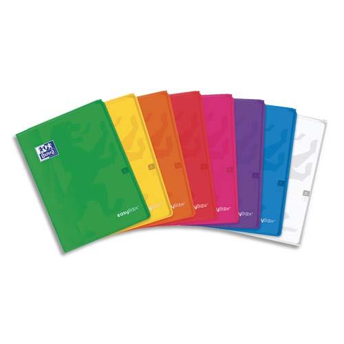 Cahier piqre Oxford Easy Book - 17x22 cm - 96 pages - seys - couverture polypropylne coloris assortis
