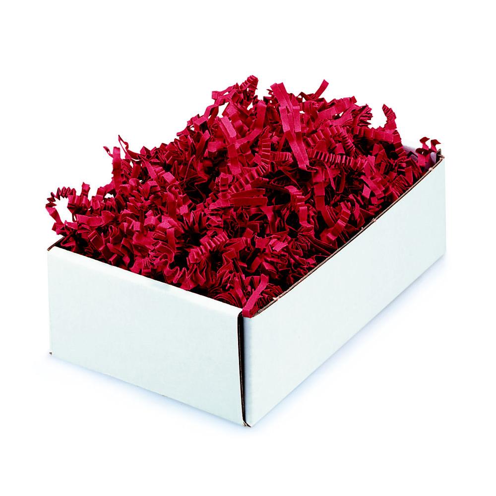 Frisure papier kraft Raja - particules de calage - bote de 5 kg - rouge - paquet de 5000 g