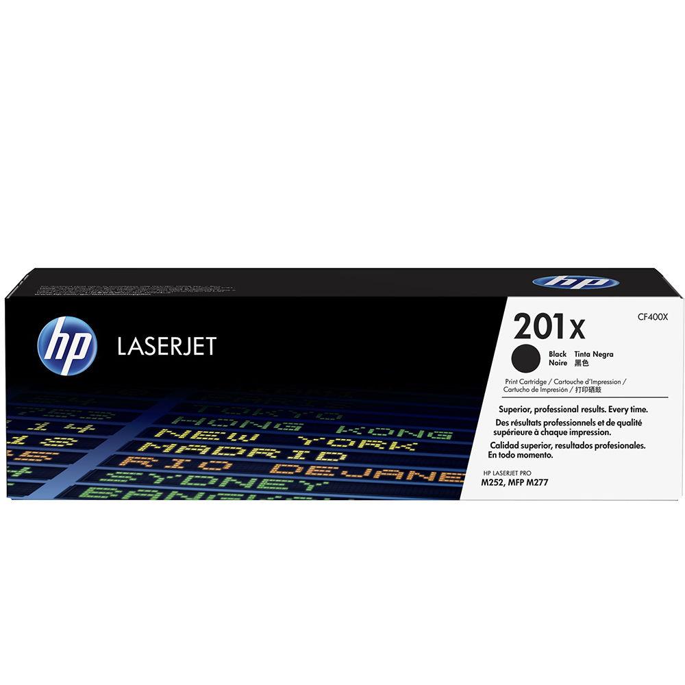 Cartouches de toner - Hp 201x toner laserjet noir grande capacit authentique