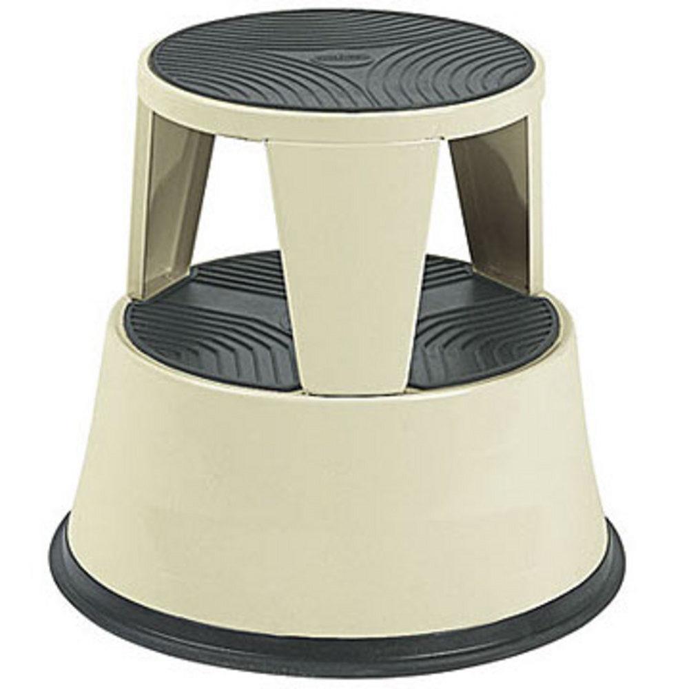Marchepied tabouret mtal - beige