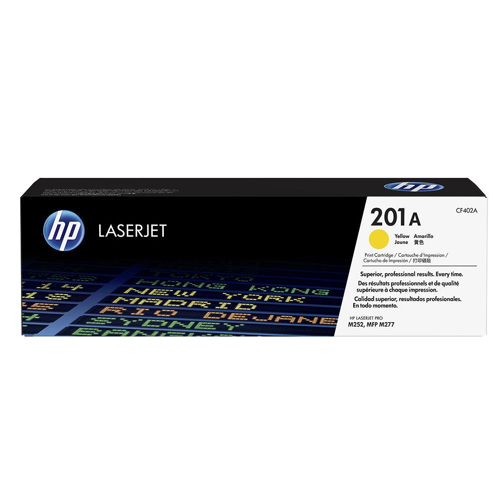 Cartouches de toner - Hp 201a toner laserjet jaune authentique