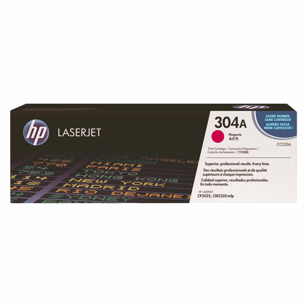 Cartouches de toner - Hp 304a toner laserjet magenta authentique