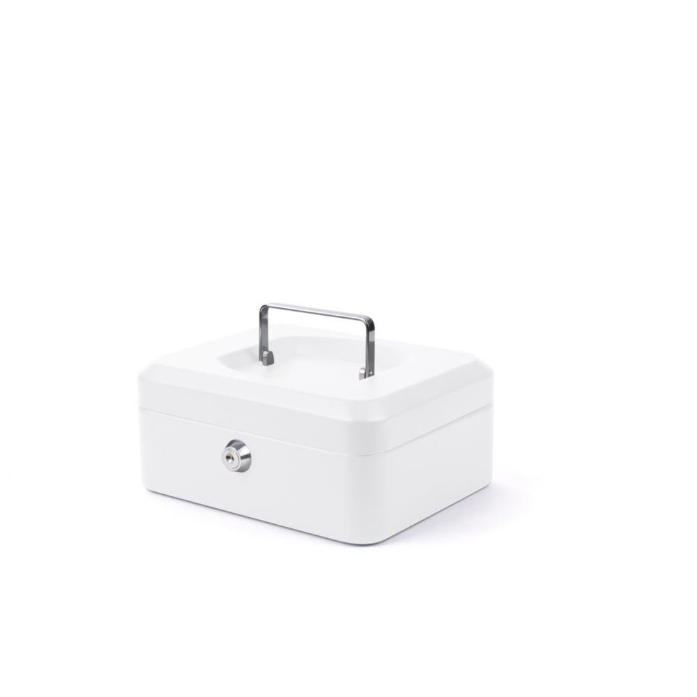 Caissette  monnaie  L. 200 x H. 90 x P. 160 mm - blanc