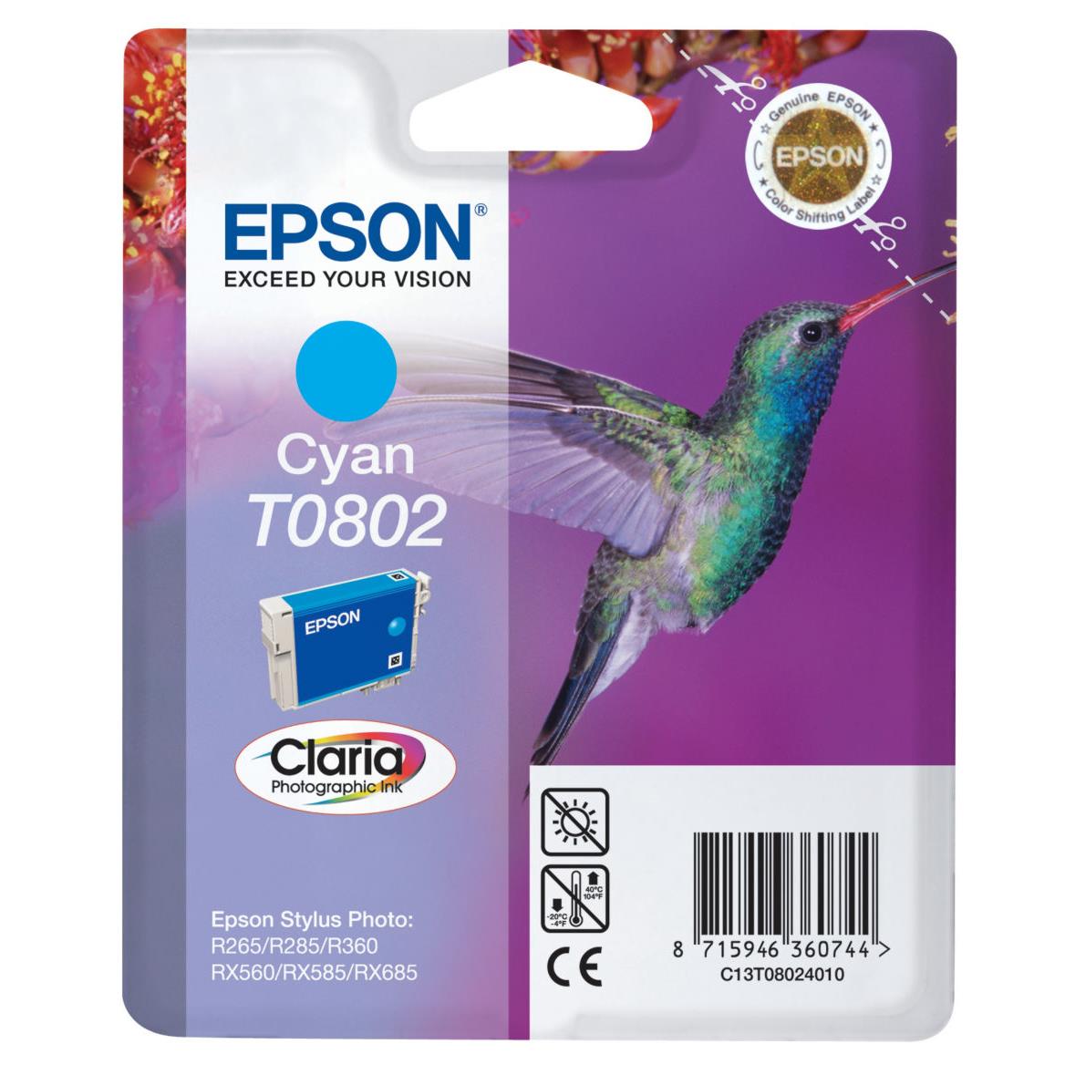 Cartouches pour imprimantes - Epson hummingbird cartouche "colibri" - encre claria c