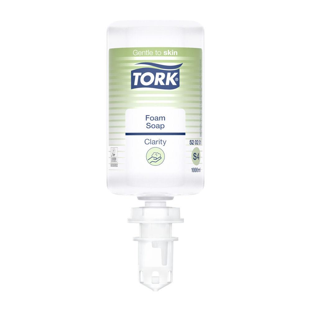 Savon mousse Tork s5  - 520201 - recharge 1 litre - pour TORK S4