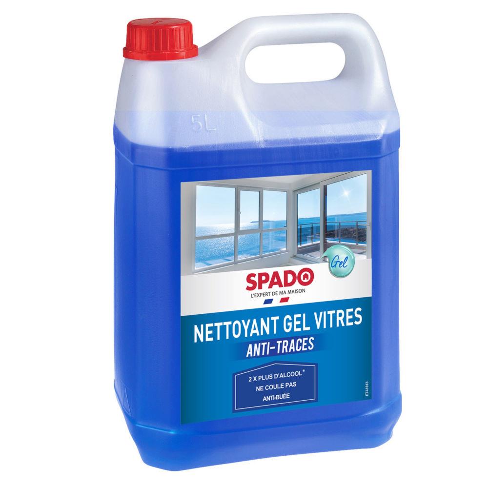 Nettoyant vitres et surfaces Spado - Gel anti-traces - Bidon 5L