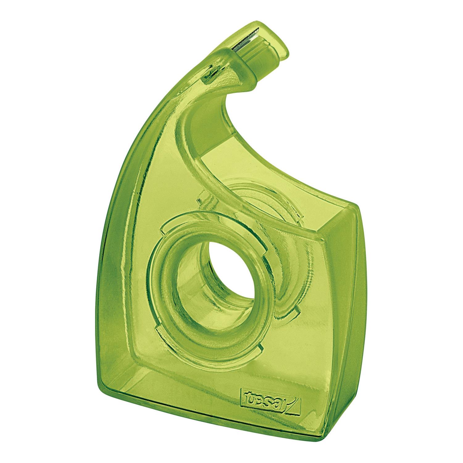 Dvidoir pour adhsif type escargot Tesa Easy Cut vert transparent - 100% recycl