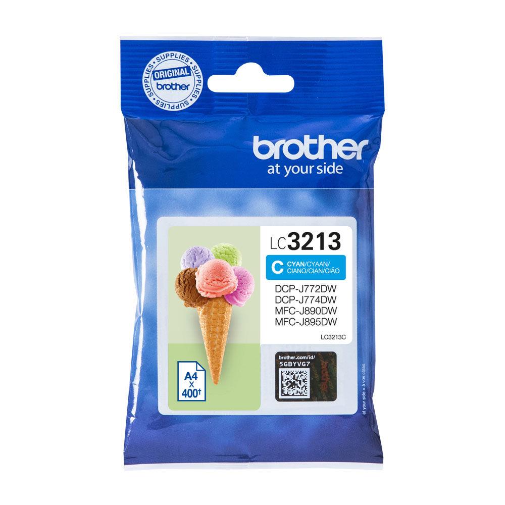 Cartouches pour imprimantes - Brother lc3213c - cartouche d'encre originale - cyan