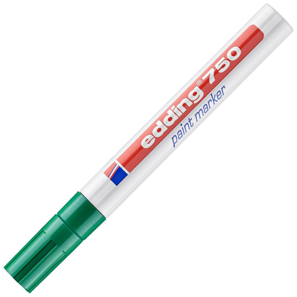 Marqueur peinture Edding E750 - laque vert - pointe moyenne ogive