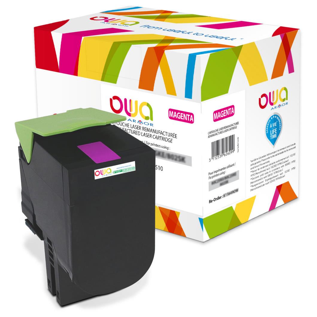 Cartouches de toner - Armor k15824ow cartouche de toner 1 pice(s) magenta