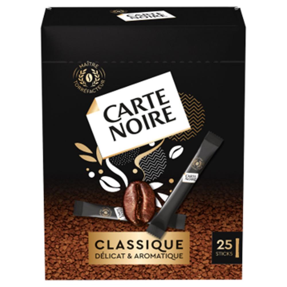 Stick de caf� Carte Noire CLASSIQUE - Intensit� 6 - Bo�te de 25