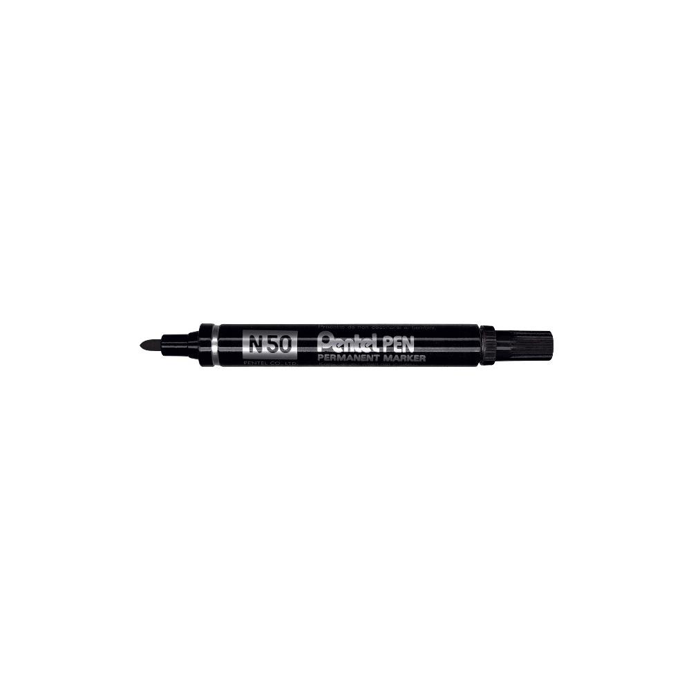 Marqueur permanent Pentel N 50 - pointe ogive noir