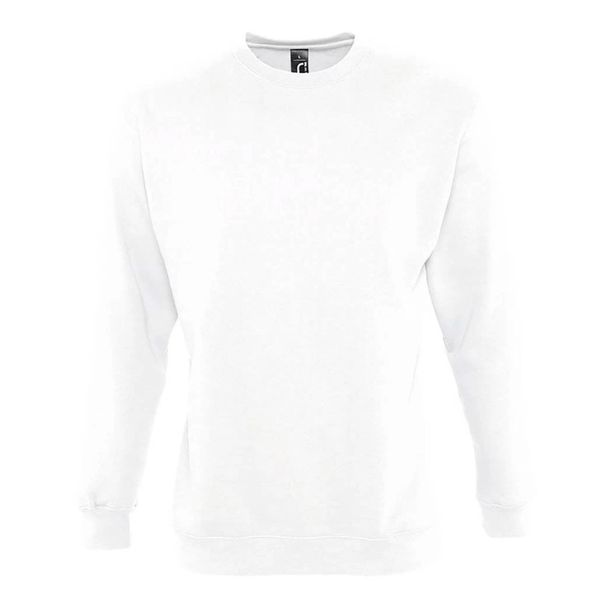 Sweat-shirt personnalisable - blanc - unisexe - col rond