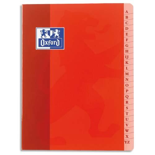 Rpertoire Conqurant -  reliure piqre - format A4 21x29,7 cm - 96 pages - petits carreaux - papier 90 g