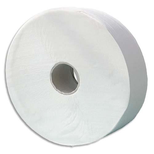 Colis de 6 bobines de papier toilette maxi Jumbo - 1 pli - longueur 650 m