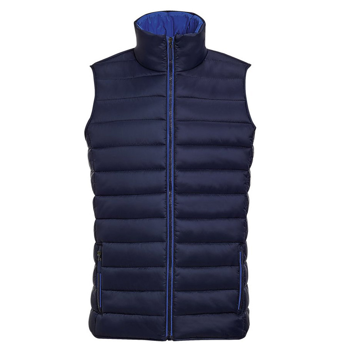 Doudoune sans manche personnalisable - homme - bleu marine