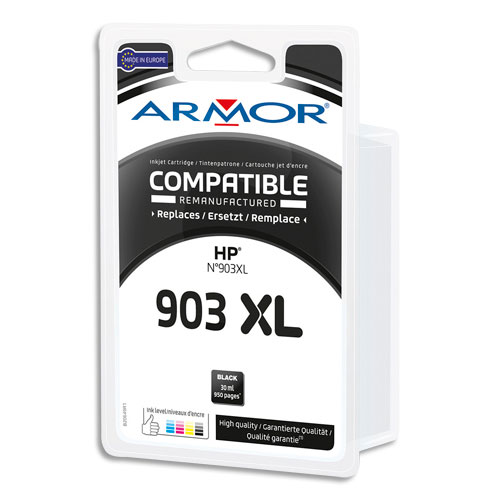 Cartouches pour imprimantes - Armor b20649r1 cartouche d'encre 1 pice(s) compatible noir