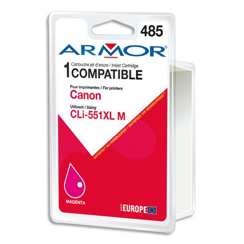 Cartouches pour imprimantes - Armor k20483ow cartouche d'encre 1 pice(s) compatible magenta