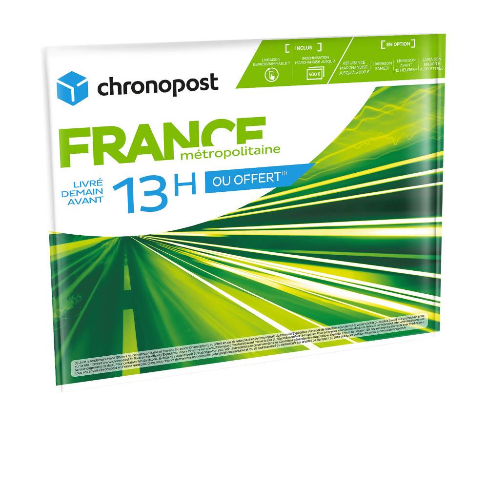 Enveloppe Chronopost 13h avec option bote  lettre - 36x27cm