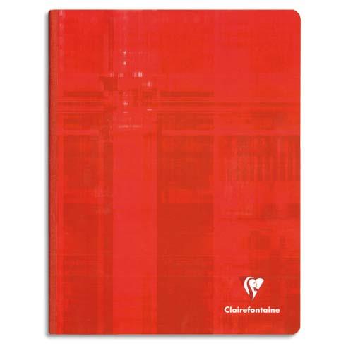 Cahier Clairefontaine Metric - reliure broche remborde rigide - 21 x 29,7cm - 192 pages - petits carreaux - papier 90g
