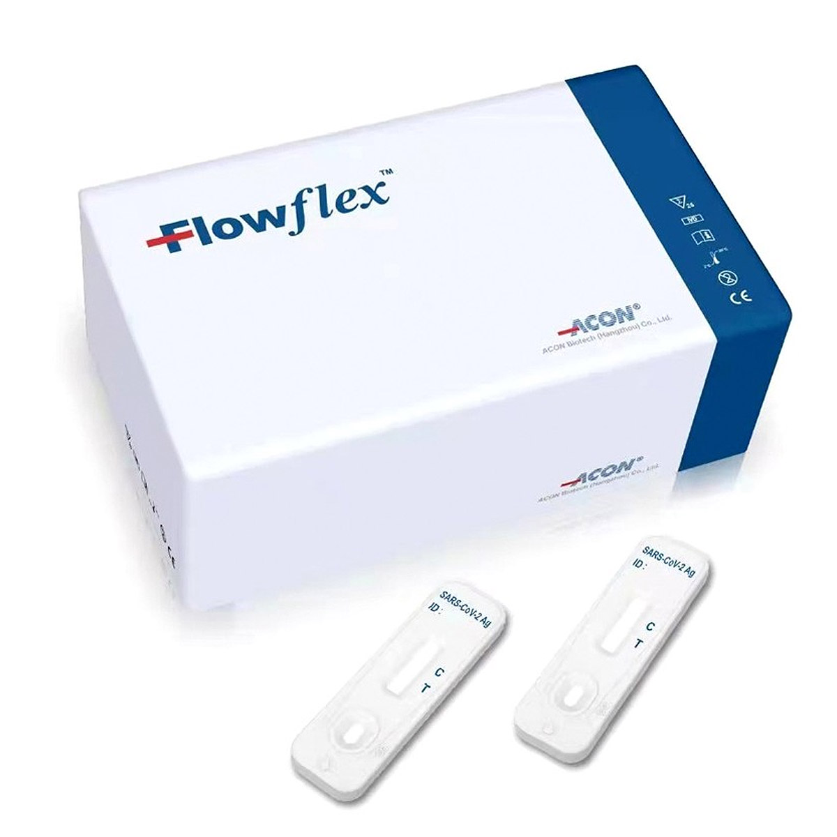 Test rapide antignique de diagnostic Covid-19 (SARS-CoV-2) Flowflex