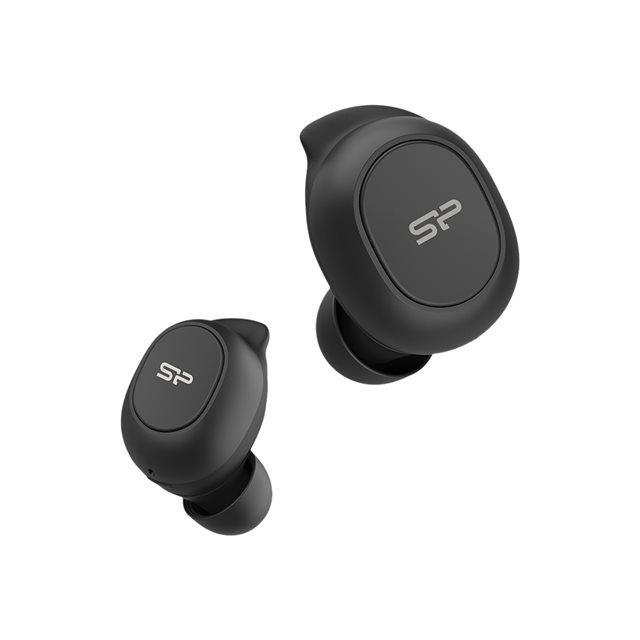 Silicon Power Blast Plug BP80 - couteurs sans fil avec micro - intra-auriculaire - Bluetooth - noir