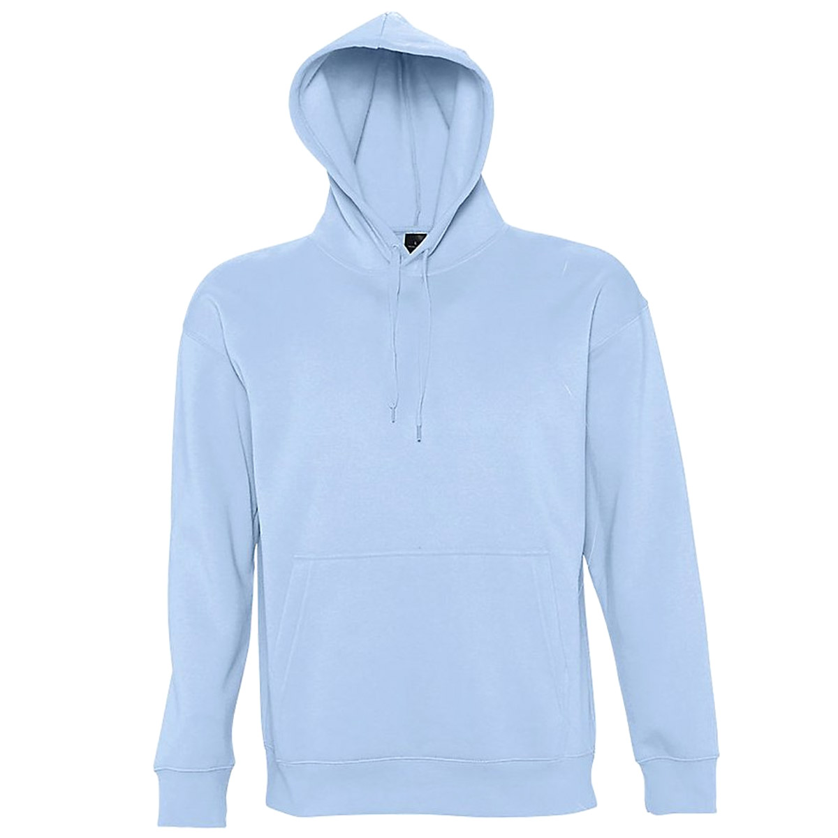 Sweat-shirt  capuche personnalisable - bleu clair - unisex