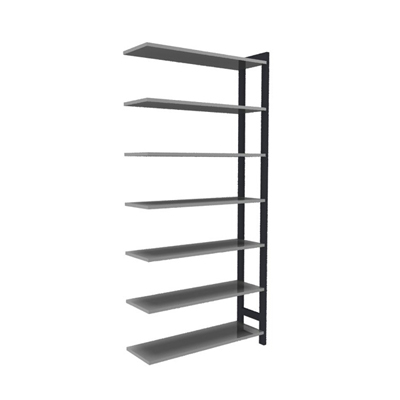 Rayonnage Elment suivant gris anthracite H. 250 x L. 120 x P. 36 cm