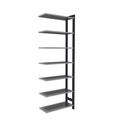 Rayonnage Elment suivant gris anthracite H. 250 x L. 90 x P. 36 cm
