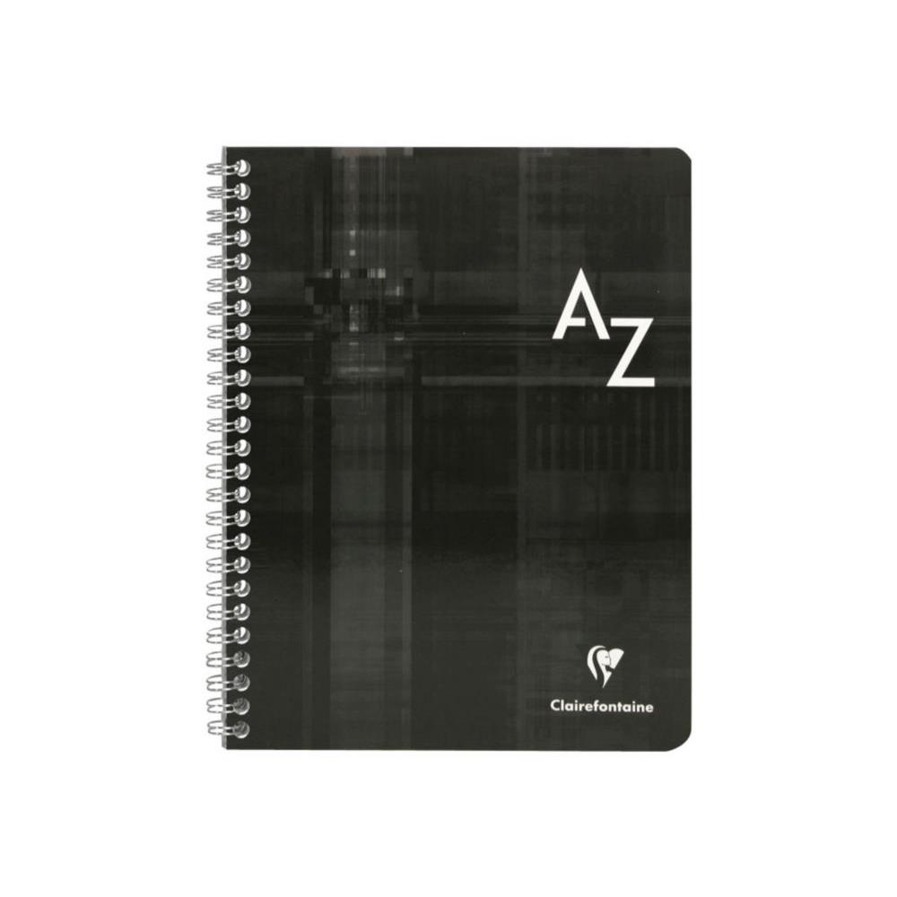 Rpertoire  spirales Clairefontaine - 17 x22 cm - 180 pages 90g/m - Quadrill 5x5