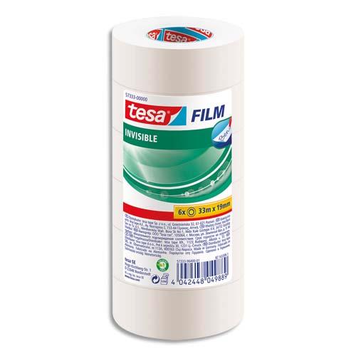 Tesafilm invisible - 33m x 19 mm - Tour de 6