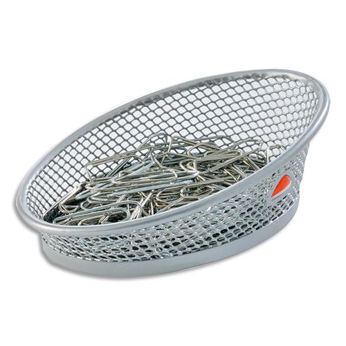 Pot  trombones Alba - mtal mesh - coloris gris mtal