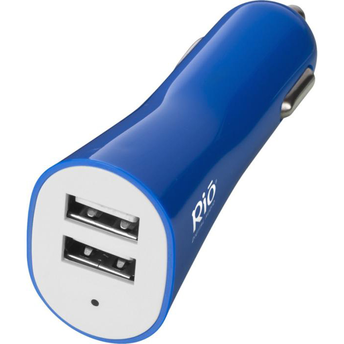 Adaptateur double pour voiture personnalisable