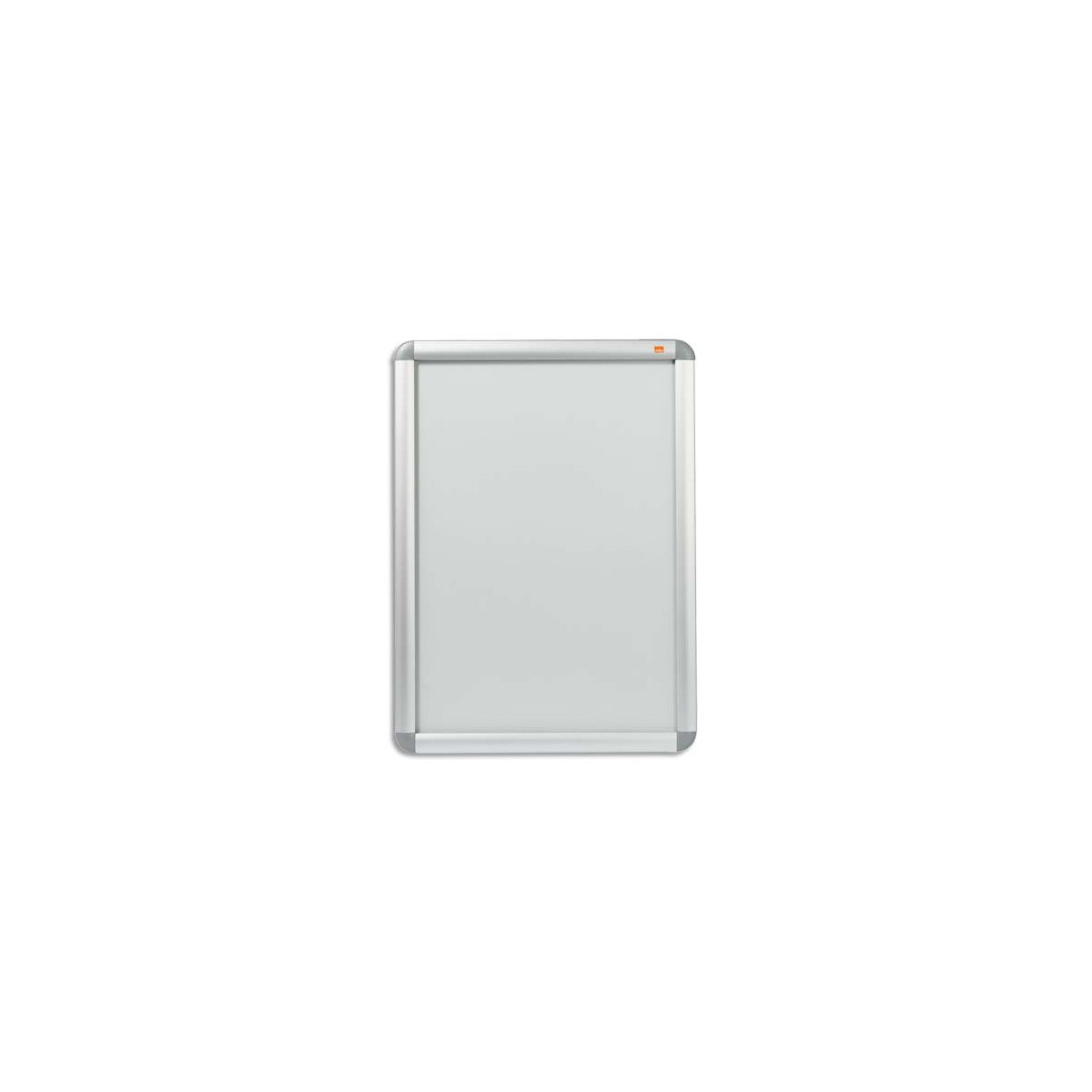 Vitrine cadre clipsable Nobo - aluminium - cran anti-reflet - PVC - A2