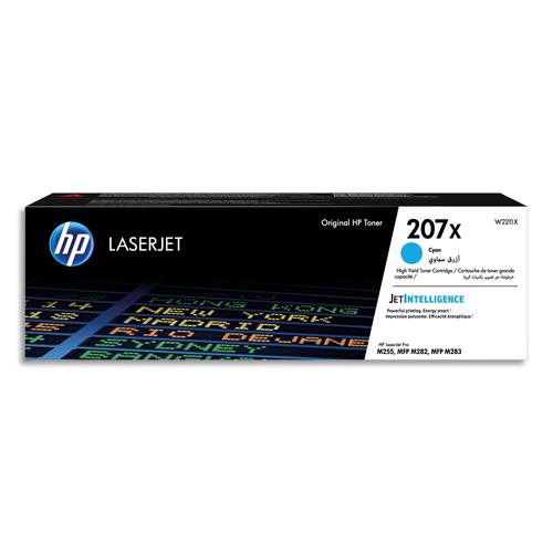Cartouches de toner - Hp toner cyan laserjet 207x authentique grande capacit