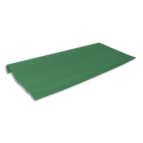 Rouleau de papier kraft vert 0.68 x 3 m - kraft 65 g