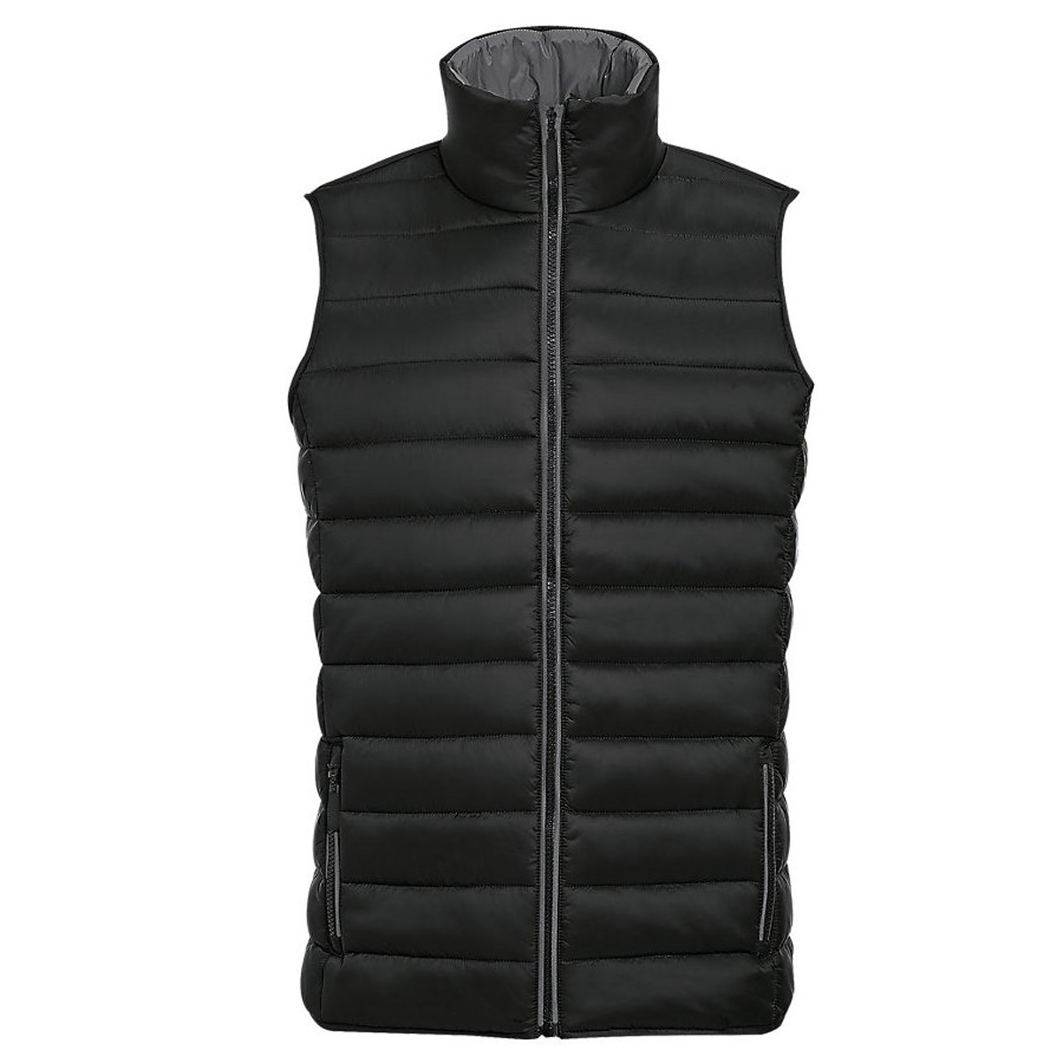 Doudoune sans manche personnalisable - homme - noir